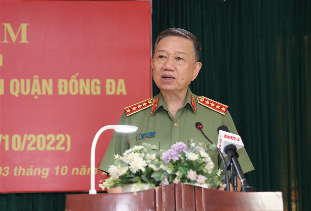 Bộ trưởng Tô Lâm gửi Thư chúc mừng các thế hệ cán bộ và cộng tác viên của Cổng Thông tin điện tử Bộ Công an